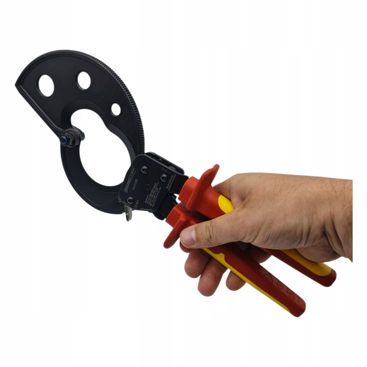 Nożyce zapadkowe do kabli 500 mm2 ENERGOTYTAN KT60 / OBCINAKI DO KABLI