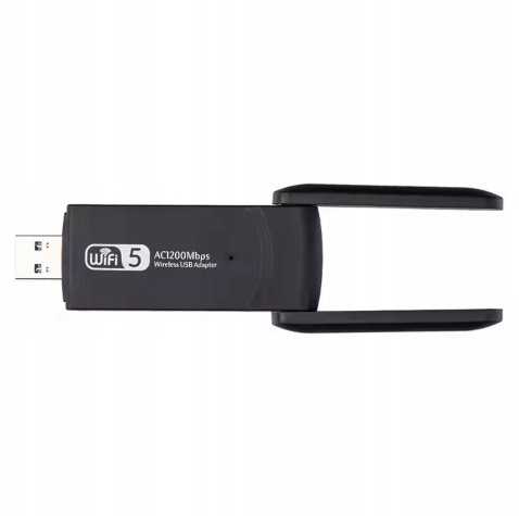 ADAPTER WI-FI KARTA SIECIOWA USB 3.0 1300Mbps ANTENA ZEWNĘTRZNA WIFI