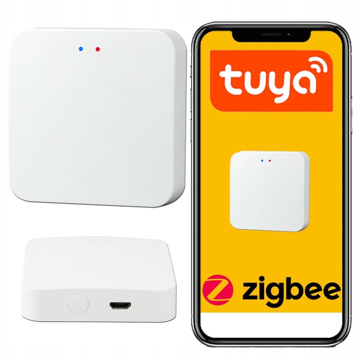 Bramka Zigbee 3.0 TUYA Centralka mostek WIFI SMART