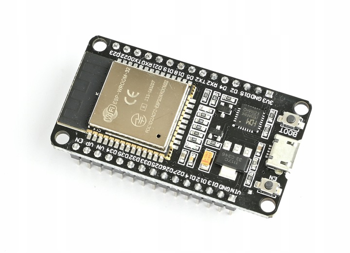ESP32 30pin, micro-USB, CH9102X, WiFi, Bluetooth. ESP-WROOM-32 DevKitC-v1