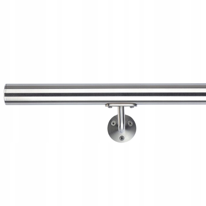 Poręcz ŚCIENNA 150 cm SCHODOWA Nierdzewna solidna rura 2mm SATYNA fi