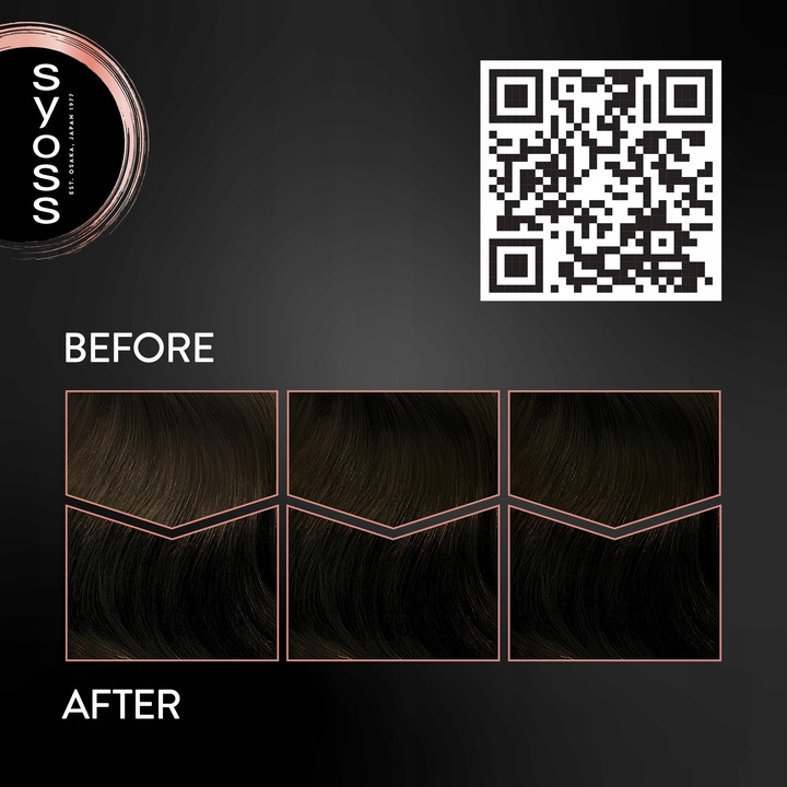 Syoss Farba do Włosów Trwała Permanent Color 3-1 Ciemny brąz 2 szt.