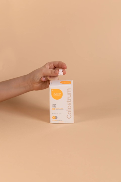 COLOSTRUM JUNIOR +PROBIOTYK IMMUNO FIRST AID 165mg