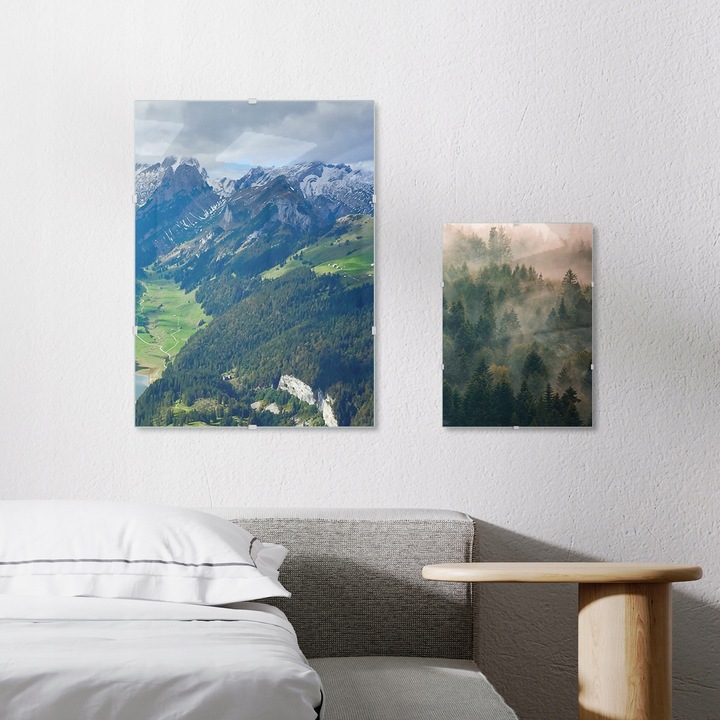 ANTY-RAMA 50x70 / 70x50 CM foto ramka na zdjęcie plakat dyplom PLEXI