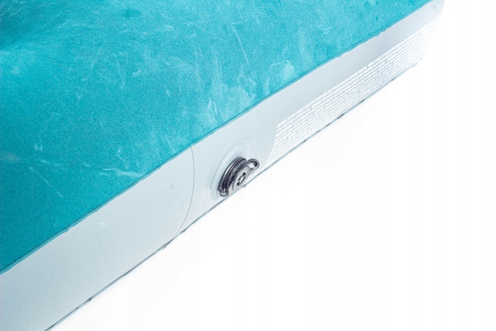 Materac dmuchany Riwall RRD-02 - 191×137×22 cm – welurowy 2-os