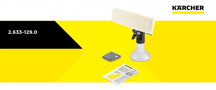 Zestaw Karcher 2.633-129.0 Butelka ze spryskiwaczem + Pad