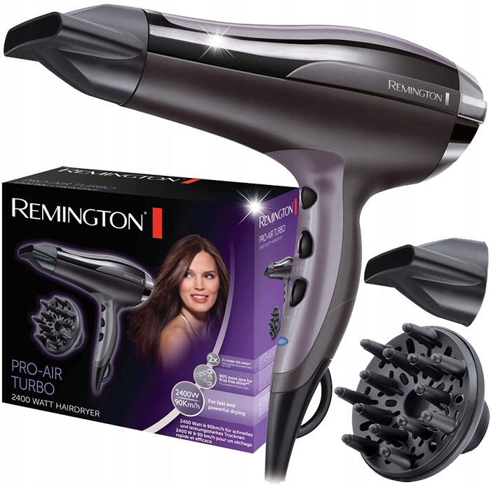 SUSZARKA DO WŁOSÓW REMINGTON D5220 - JONIZACJA - ZIMNY NAWIEW - DYFUZOR