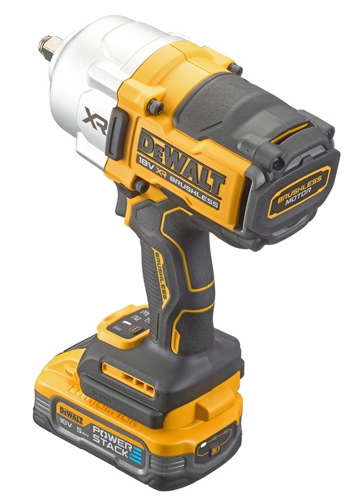 DEWALT UDAROWY KLUCZ AKUMULATOROWY KÓŁ DCF961H2T-QW 18V POWERSTACK
