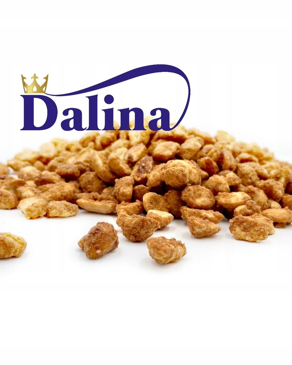 Orzechy ziemne o smaku słony karmel 1000 g Dalina KARMELOWE SŁONY