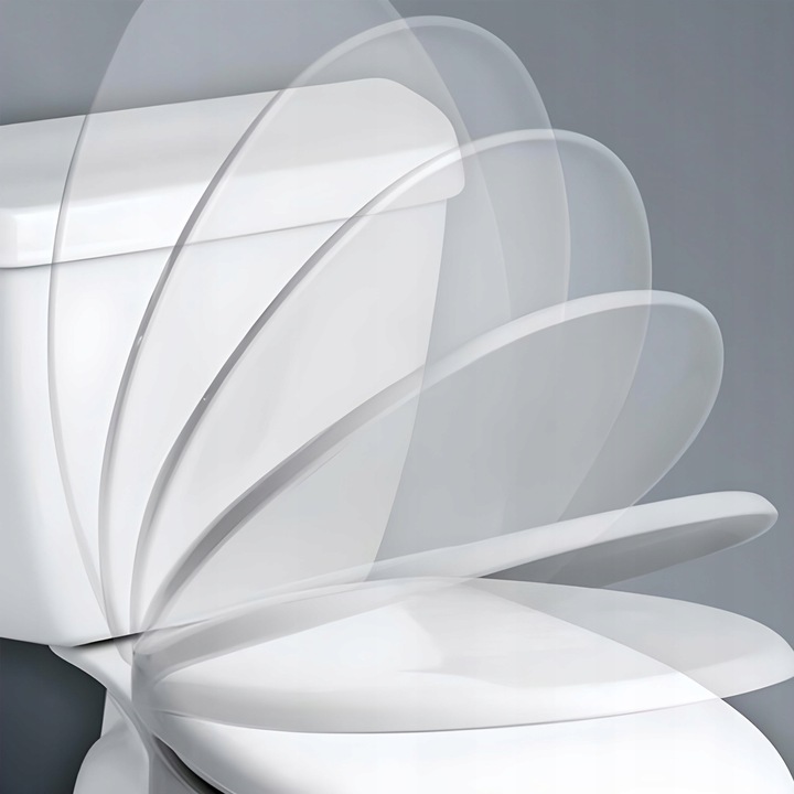 TWARDA DESKA SEDESOWA WOLNOOPADAJĄCA UNIWERSALNA KLAPA DO WC EASY