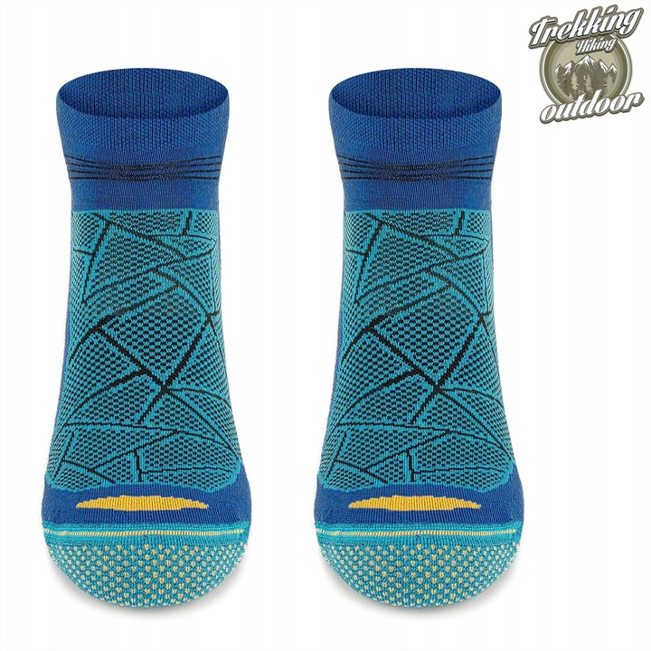 Wełniane skarpety trekkingowe sportowe stopki Comodo 70% merynosa na lato