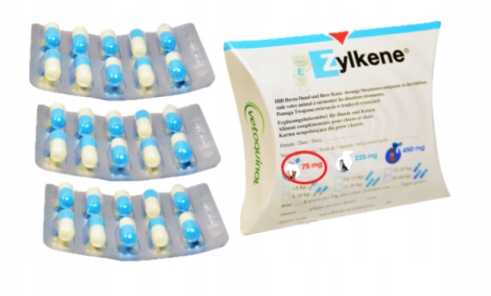 Vetoquinol Zylkene 75 mg 30 kapsułek stres, lęk