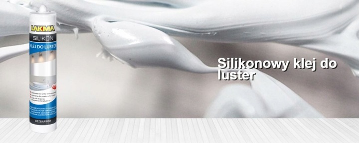 Klej Do Luster Szkła Bezbarwny 300ml LAKMA