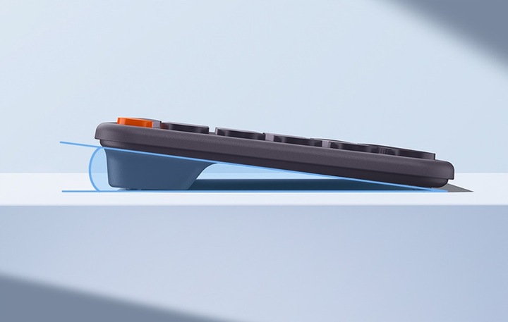 Klawiatura bezprzewodowa Baseus K01A Bluetooth Szara