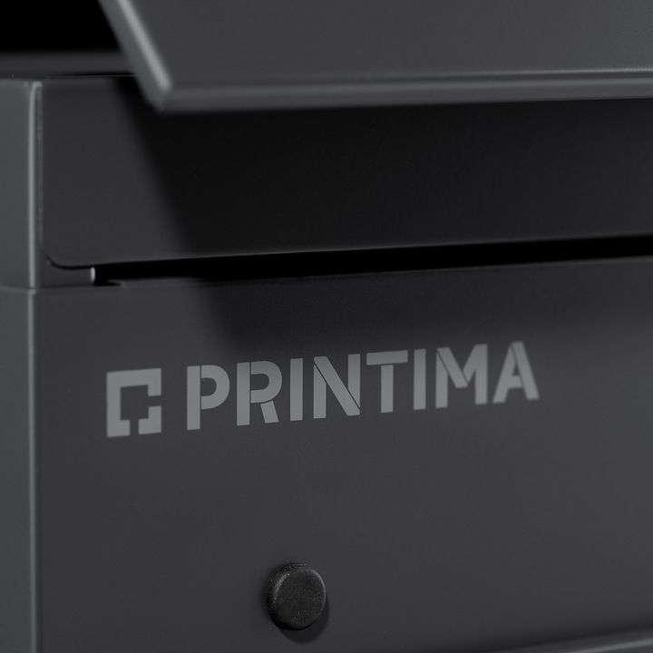 DUŻA SKRZYNKA NA LISTY Z ADRESEM NUMEREM DOMU | SERBRNA ANTRACYT RAL