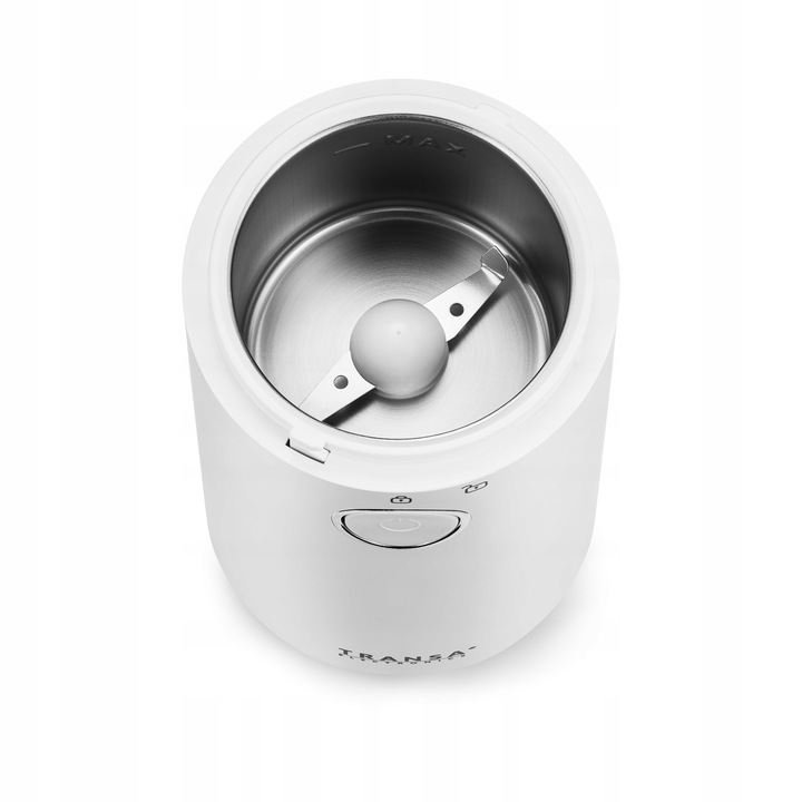 MŁYNEK do mielenia kawy elektryczny OSTRZA ZE STALI NIERDZEWNEJ BIAŁY