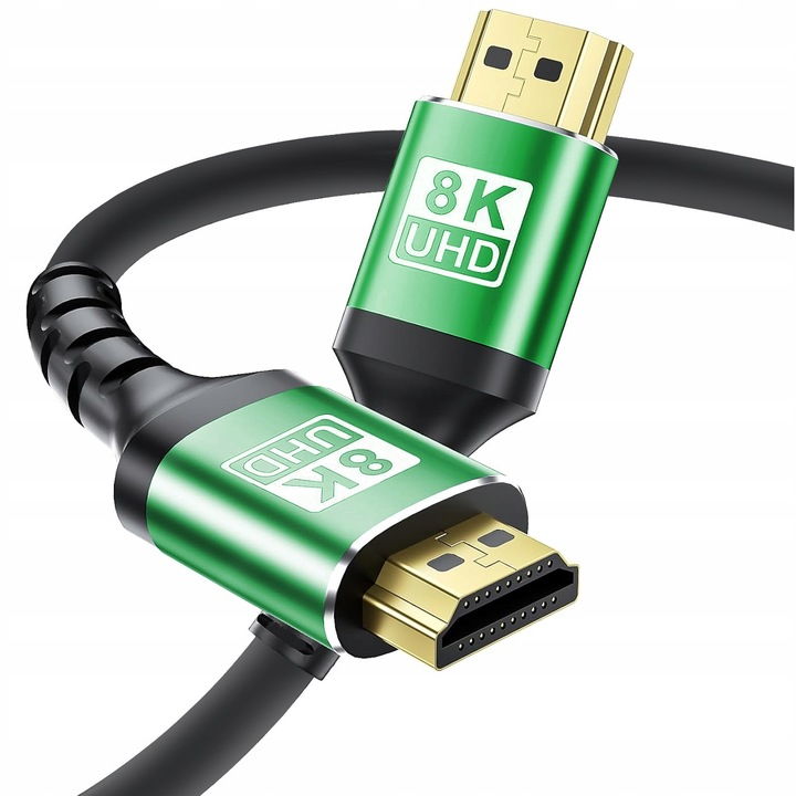 KABEL PRZYŁĄCZE HDMI - HDMI 2.1 8K 4K 144Hz 2m