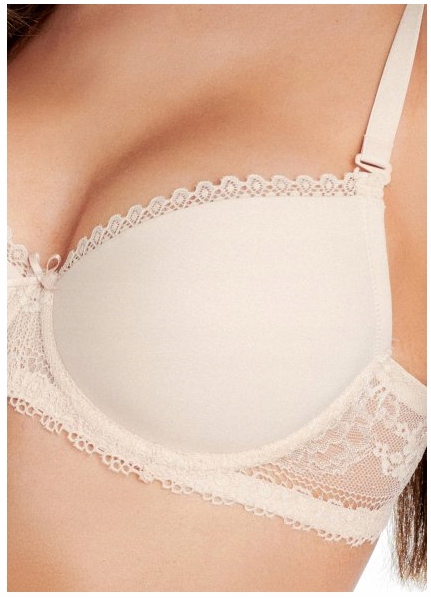 HENDERSON BIUSTONOSZ STANIK PUSH UP KASSIDY BEŻOWY 70F