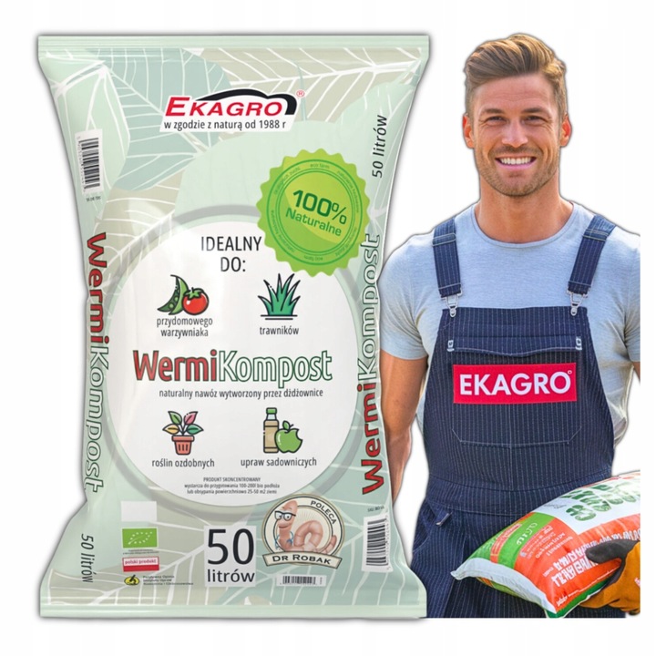 Naturalny Kompost Ekologiczny od Dżdżownic