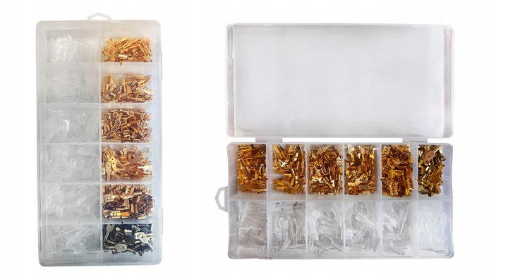 Zaciskarka praska konektorów zestaw samochodowych duży zestaw złącza