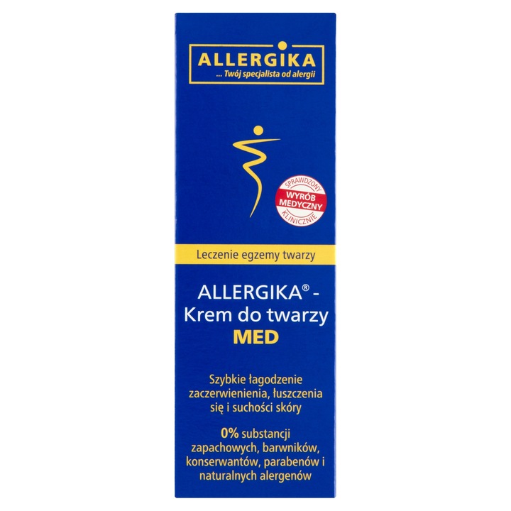 Krem łagodzący do twarzy Allergika MED dzień i noc 50 ml