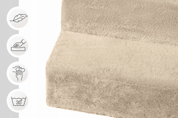 Schodki dla psa 3-stopnie tapicerowane kremowe podest dla psa do kanapy