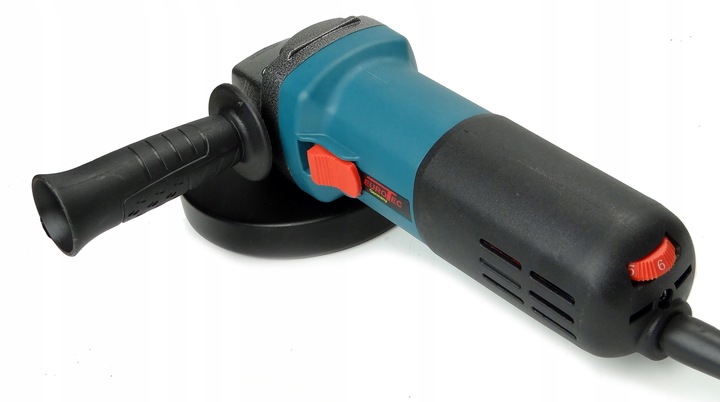 SZLIFIERKA KĄTOWA SIECIOWA 1750 Z REGULACJĄ OBROTÓW I ZESTAWEM TARCZ