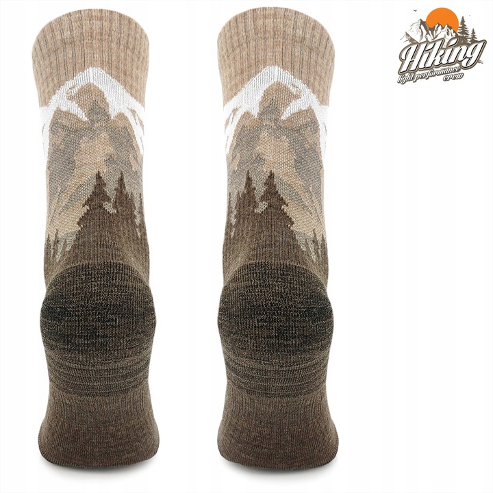 Przejściowe termiczne skarpety trekkingowe 38% merynosa jesień-zima Comodo