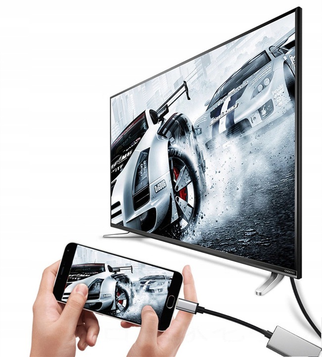 PRZEJŚCIÓWKA ADAPTER KABEL USB-C - HDMI FULL HD 4K