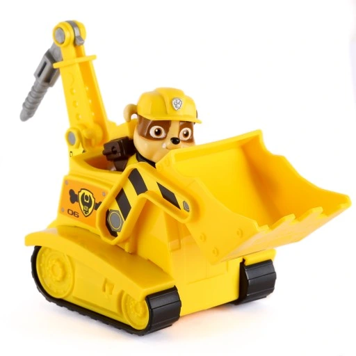 PSI PATROL RUBBLE FIGURKA POJAZD SPYCHACZ BULDOŻER