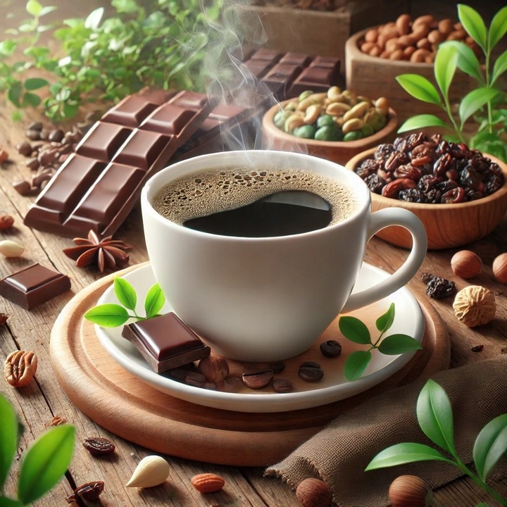 Kawa Ziarnista 1KG BRAZYLIA SANTOS - Świeżo Palona