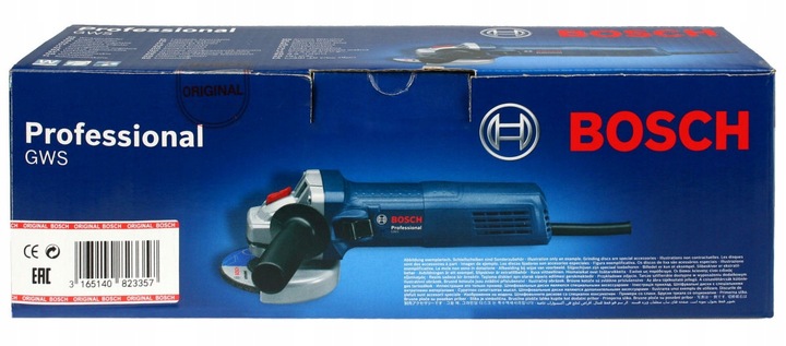 SZLIFIERKA KĄTOWA GWS 750S BOSCH regulacja obrotów