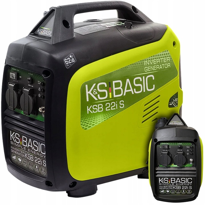 AGREGAT GENERATOR PRĄDU INWERTOROWY CICHY ROZRUCH KSB 22iS K&S