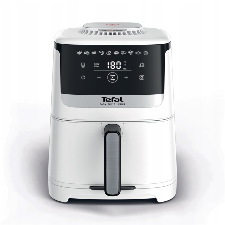 Frytkownica beztłuszczowa TEFAL Easy Fry Silence EY5521E 5l biała Air