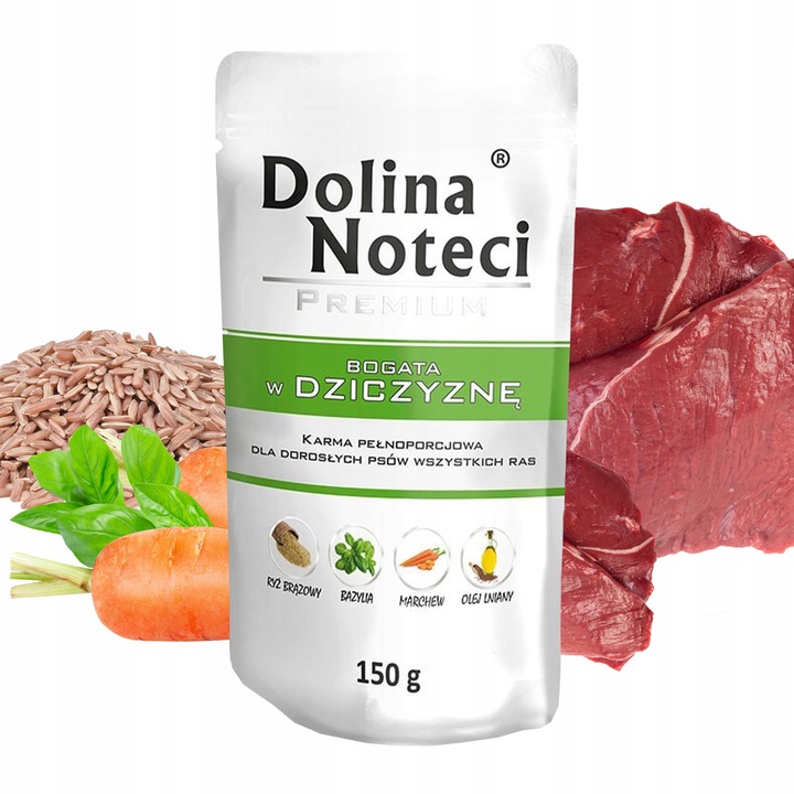 DOLINA NOTECI Premium Karma mokra dla psa MIX smaków 20 x 150g bezzbożowa