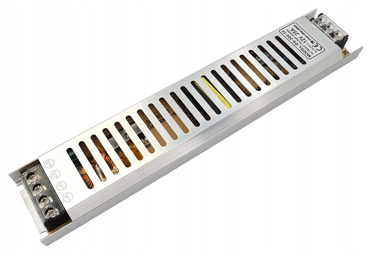ZASILACZ 12V LED 300W 25A Slim Montażowy Modułowy Do Taśm MONO RGB