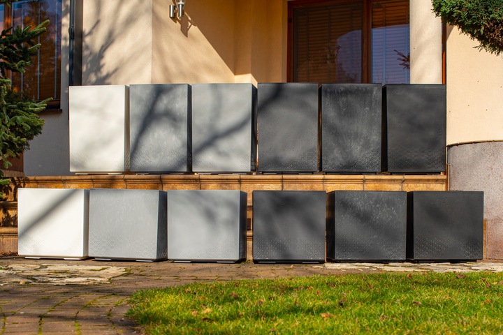 KWIETNIK DONICA SKRZYNIA DONICZKA MISA TARAS OGRÓD ANTRACYT KARO