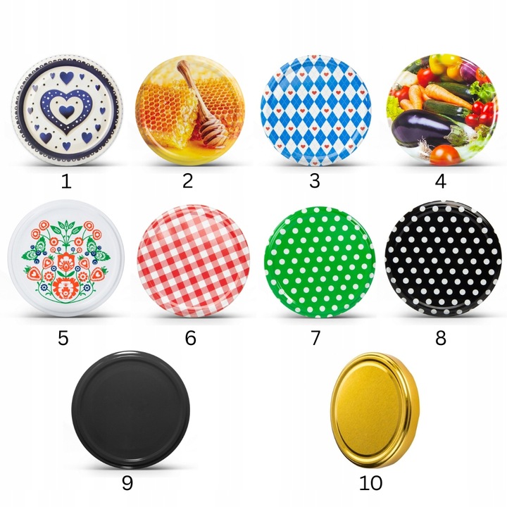 Słoik szklany prosty 350 ml na pasztet miód przetwory mięso + zakrywka