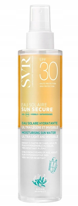 SVR SUN SECURE EAU SOLAIRE SPF30 spray do opalania 200 ml
