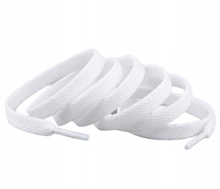 Białe Sznurówki sznurowadła do butów Nike Air Force 1 AF1 o długości 160 cm