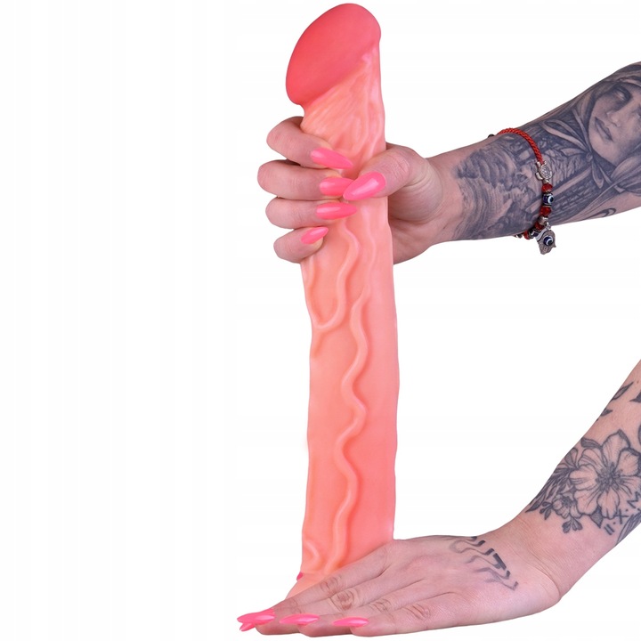 DŁUGI PENETRATOR 34 cm Wielki Penis DILDO XXL