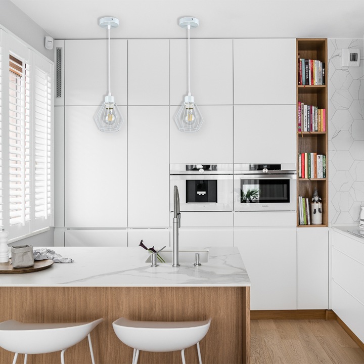 Lampa sufitowa wisząca żyrandol LED E27 oprawa LOFT BRYLANT