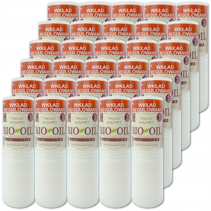 Wkłady Do Zniczy Olejowe 30Szt BIO 10 znicze 120h 5Dni