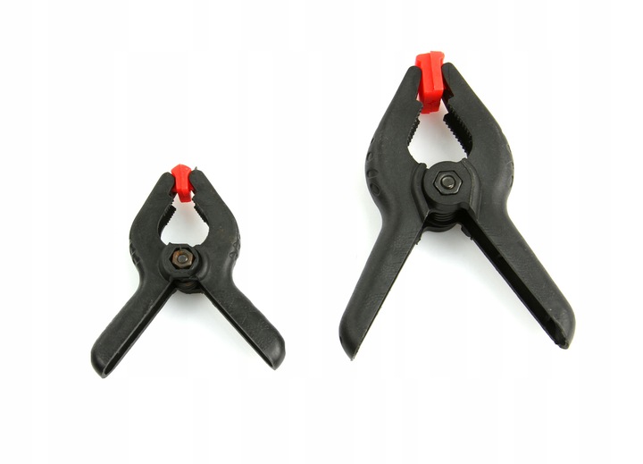 ŚCISKI SPRĘŻYNOWE ZACISKI KLAMRY ZESTAW 22 ele. klipsy