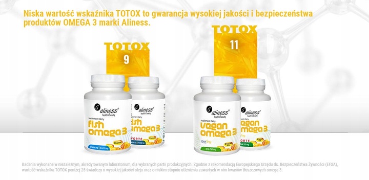 ALINESS Vegan Omega 3 DHA 250 mg x 60 vege caps