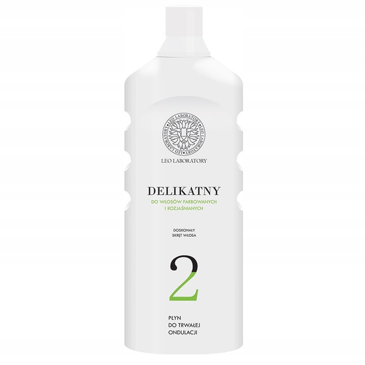 LEO PŁYN DO TRWAŁEJ ONDULACJI 2 DELIKATNY WŁOSY FARBOWANE ROZJAŚNIAN 1000ML