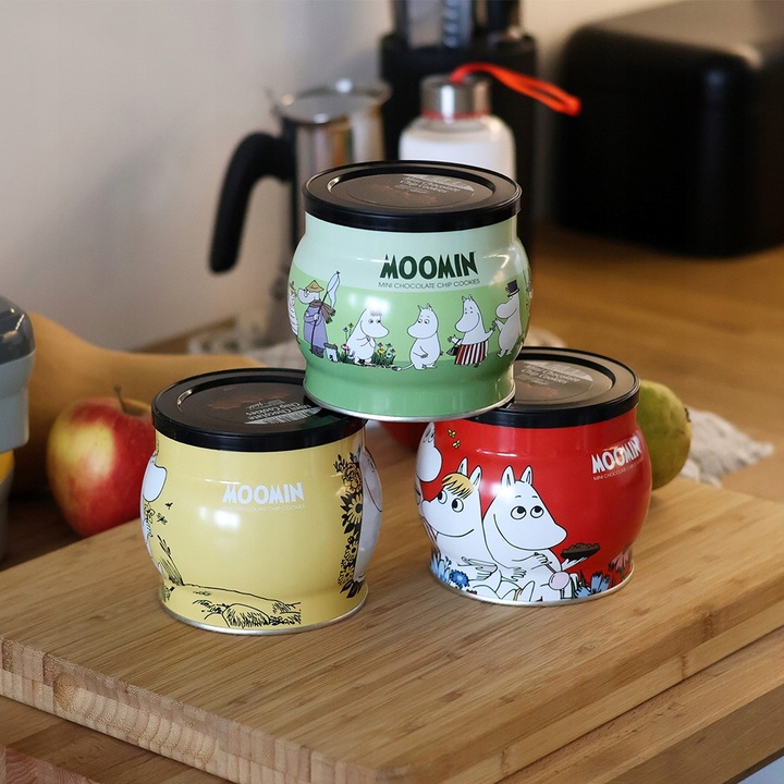 Ciastka Choko Chip w Puszce 200g 1 szt, Moomin, Muminki