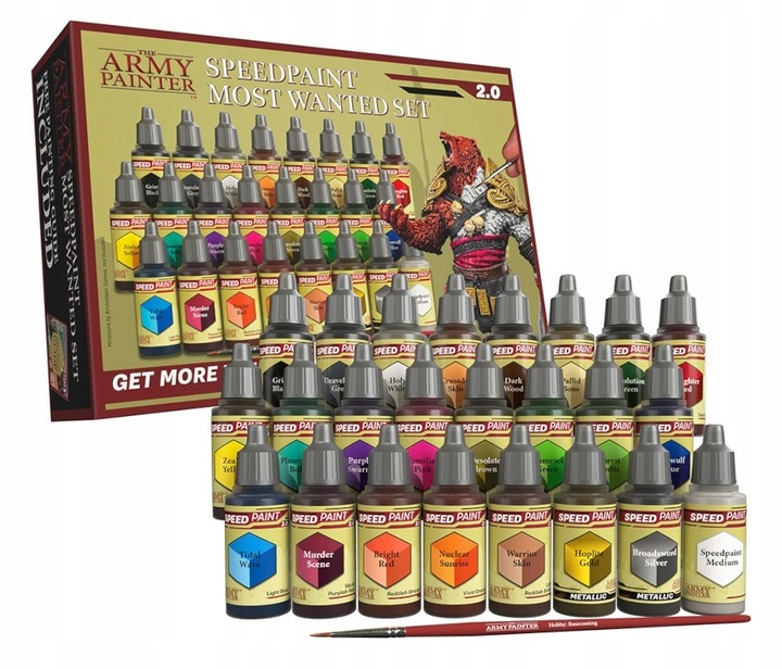 Army Painter Speedpaint Most Wanted Set 2.0