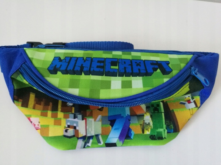 Saszetka Nerka MINECRAFT + PORTFEL Na Prezent