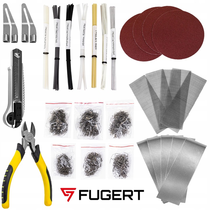 ZGRZEWARKA SPAWARKA DO PLASTIKU ZSZYWARKA 200W + 1200 ZSZYWEK ŻELAZKO